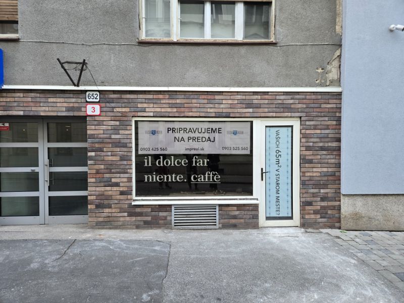 Sale Commercial premises, Commercial premises, Panenská, Bratislava - 